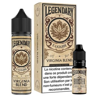 E-liquide Pack 60ml Virginia Blend Legendary 60ml