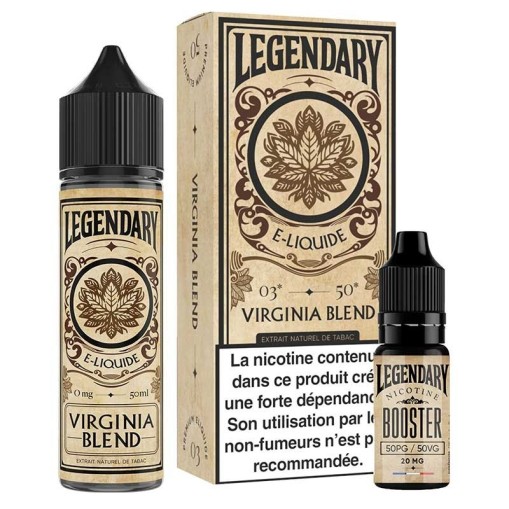 E-liquide Pack 60ml Virginia Blend Legendary 60ml