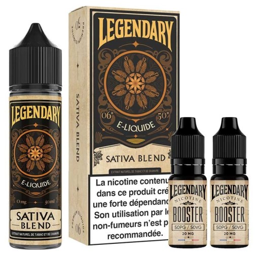 E-liquide Pack 60ml Sativa Blend Legendary 60ml