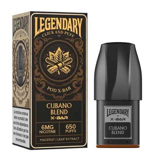 Cartouche pré-remplie Click & Puff Legendary