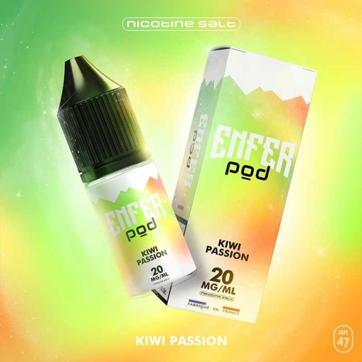 E-liquide Kiwi Passion Salts Enfer Pod 10ml