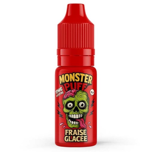 E-liquide Fraise Glacée Monster Puff 10ml
