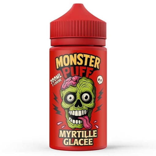 E-liquide Myrtille Glacée Monster Puff 200ml