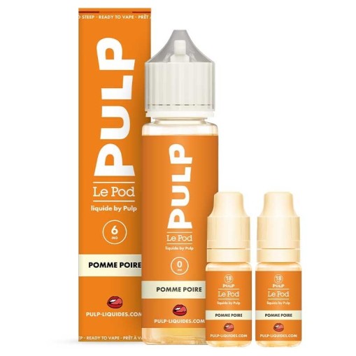 E-liquide Pack 60ml Pomme Poire Le Pod liquide by PULP 60ml