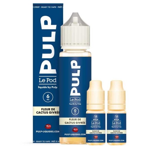E-liquide Pack 60ml Fleur de Cactus Givrée Le Pod liquide by PULP 60ml