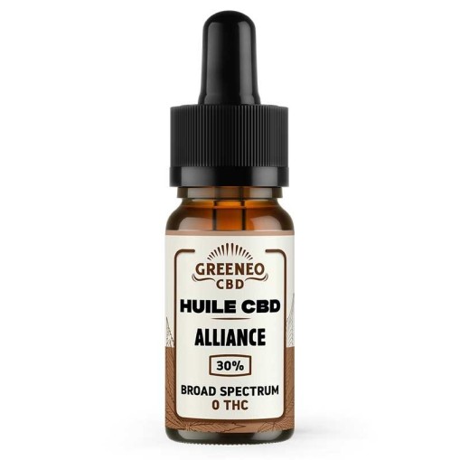 Huile Sublinguale Alliance CBD Greeneo