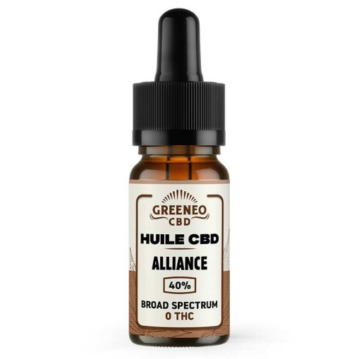 Huile Sublinguale Alliance CBD Greeneo