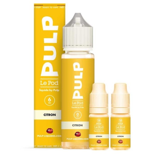 E-liquide Pack 60ml Citron Le Pod liquide by PULP 60ml