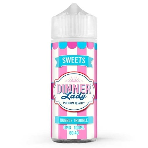 E-liquide Bubble Trouble 0% Sucralose 100ml Dinner Lady 100ml