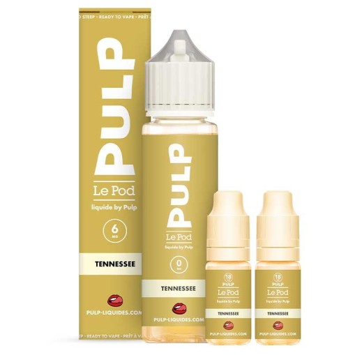E-liquide Pack 60ml Tennessee Le Pod liquide by PULP 60ml