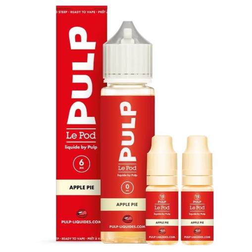 E-liquide Pack 60ml Apple Pie Le Pod liquide by PULP 60ml