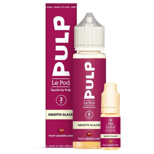 E-liquide Pack 60ml Griotte Glacée Le Pod liquide by PULP 60ml