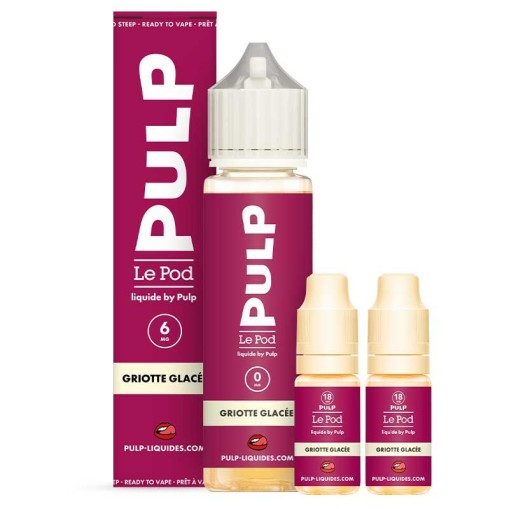 E-liquide Pack 60ml Griotte Glacée Le Pod liquide by PULP 60ml