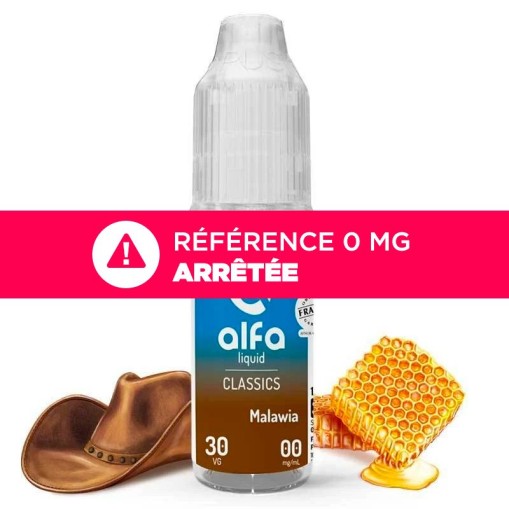 E liquide Malawia Alfaliquid | Classic brun Miel