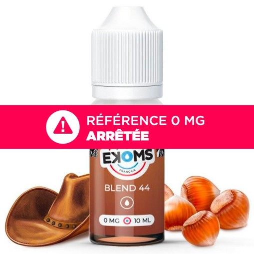 E liquide Blend 44 Ekoms | Tabac blond Noisette