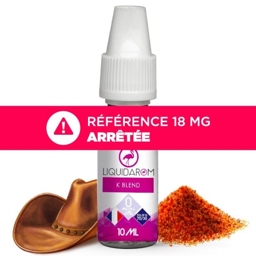 E liquide K Blend LiquidArom | Tabac brun Tabac blond