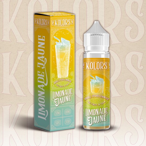 E-liquide Limonade Jaune Kolors 50ml