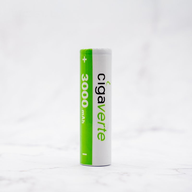 Accu Cigaverte 18650 3000 mAh 30A, Batterie 18650 Cigaverte