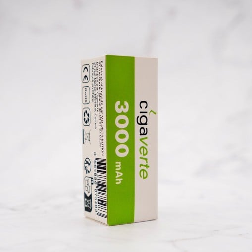Accu Cigaverte 18650 3000 mAh 30A, Batterie 18650 Cigaverte