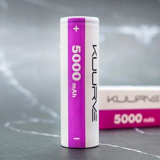 Accu Kuurve 21700 5000 mAh 30A, Batterie 21700 Kuurve