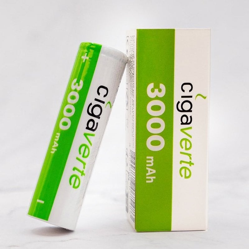 Accu Cigaverte 18650 3000 mAh 30A, Batterie 18650 Cigaverte