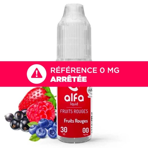 E liquide Fruits Rouges Alfaliquid