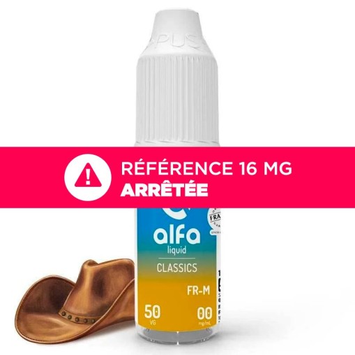 E liquide FR-M 50/50 Alfaliquid | Classic blond