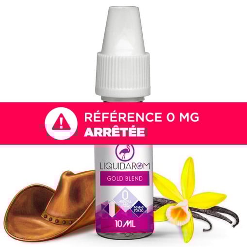 E liquide Gold Blend LiquidArom | Tabac blond Vanille