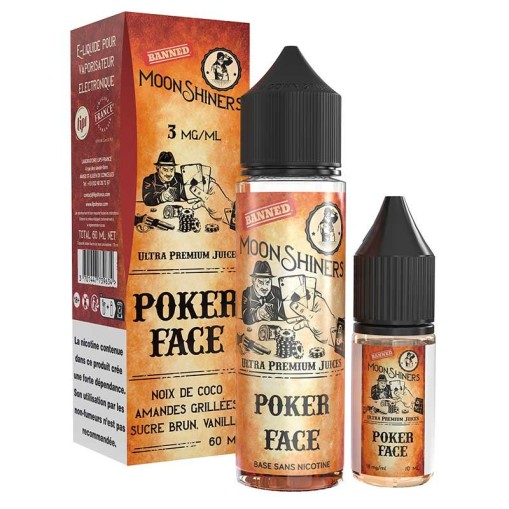 E-liquide Poker Face Moonshiners 60ml