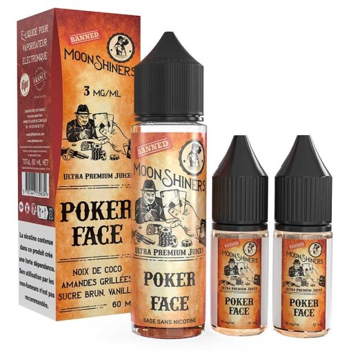 E-liquide Poker Face Moonshiners 60ml
