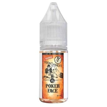 E-liquide Poker Face Sels de Nicotine Moonshiners 10ml
