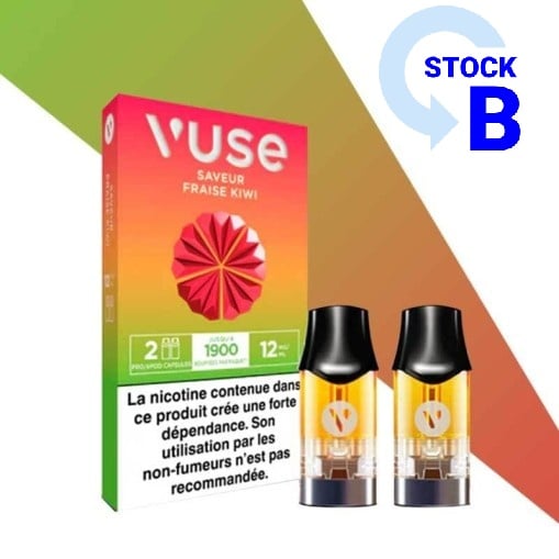 Cartouches pré-remplies Pro / ePod Vuse (x2)