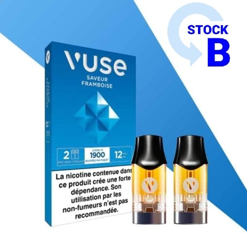 Cartouches pré-remplies Pro / ePod Vuse (x2)