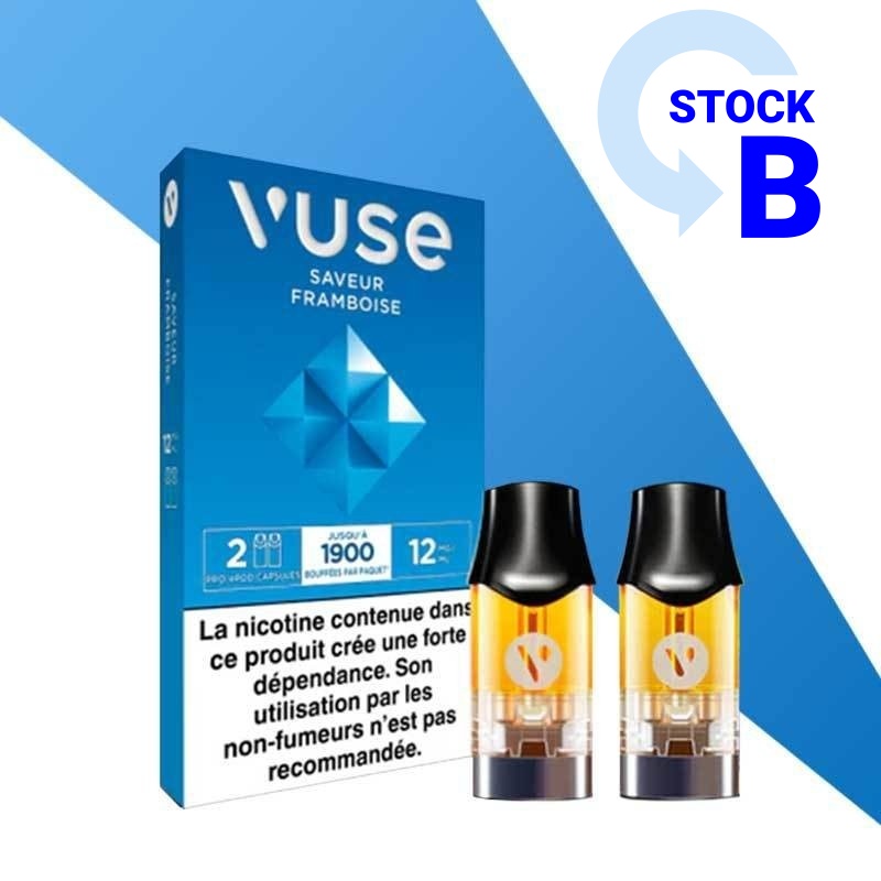 Cartouches pré-remplies Pro / ePod Vuse (x2)