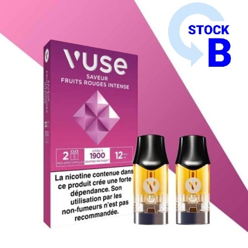 Cartouches pré-remplies Pro / ePod Vuse (x2)