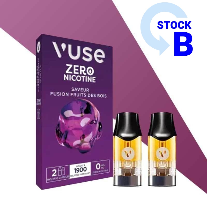 Cartouches pré-remplies Pro / ePod Vuse (x2)