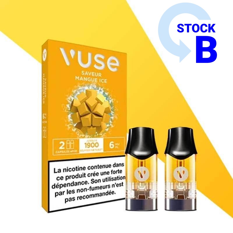 Cartouches pré-remplies Pro / ePod Vuse (x2)