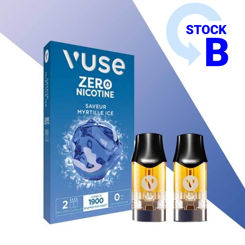 Cartouches pré-remplies Pro / ePod Vuse (x2)