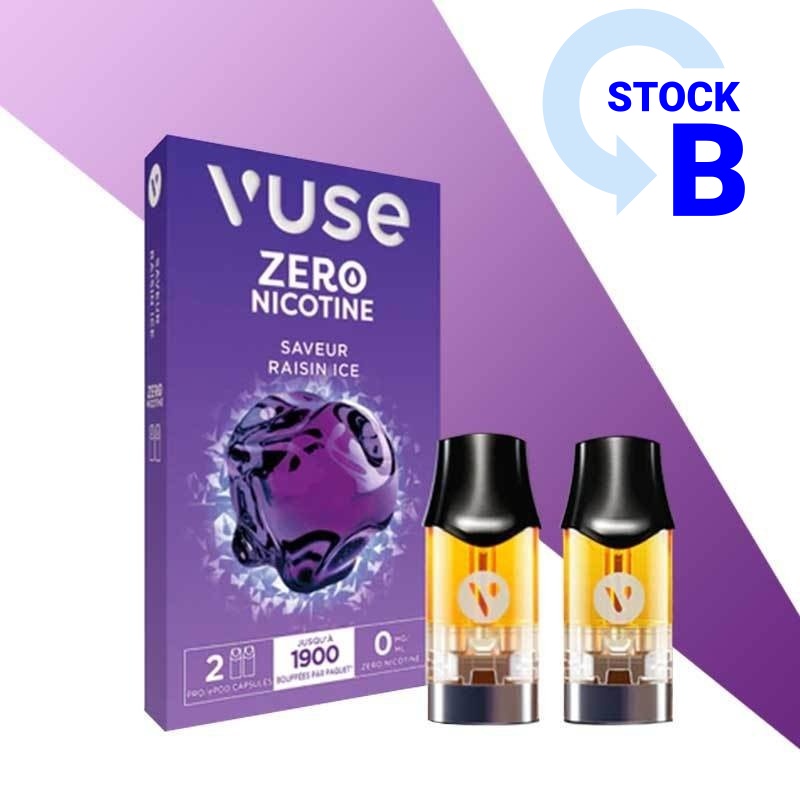 Cartouches pré-remplies Pro / ePod Vuse (x2)