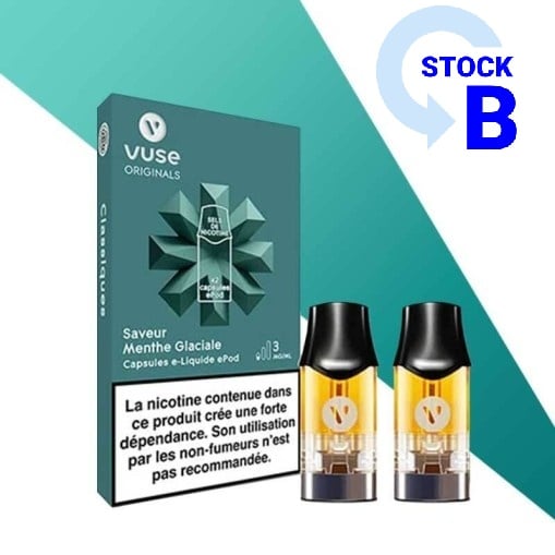 Cartouches pré-remplies Pro / ePod Vuse (x2)