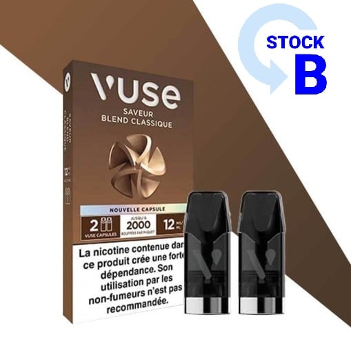 Cartouches pré-remplies Pro / ePod Vuse (x2)