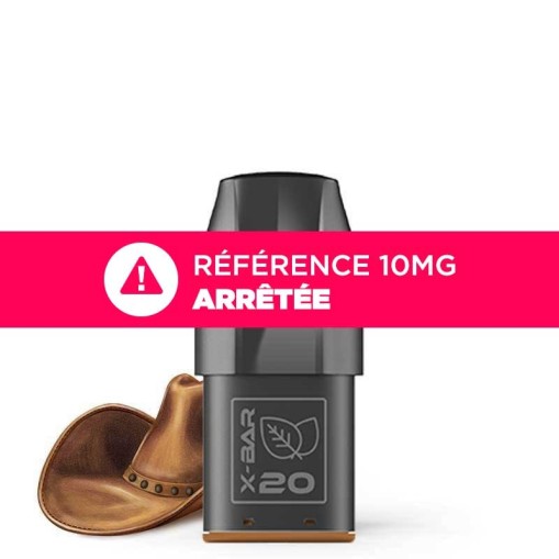 Cartouche pré-remplie Click & Puff X-Bar pas cher pas cher