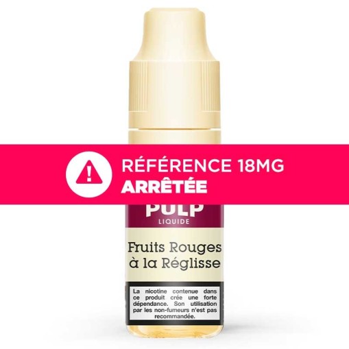 E-liquide Fruits Rouges à la Réglisse Pulp 10ml