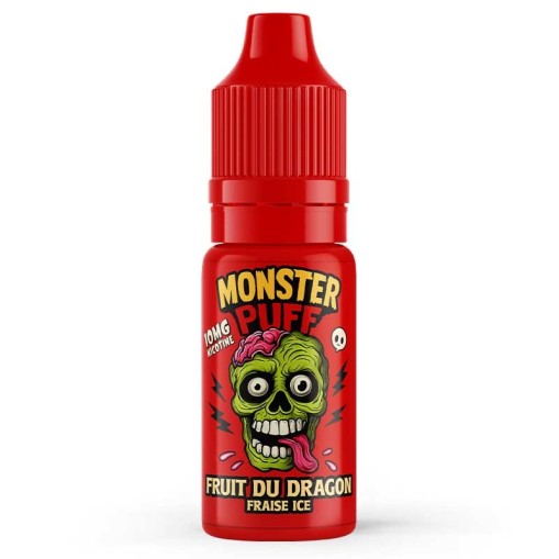 E-liquide Fruit du dragon Fraise Ice Monster Puff 10ml