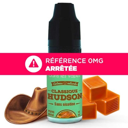 E-liquide Classic Hudson VDLV 10ml