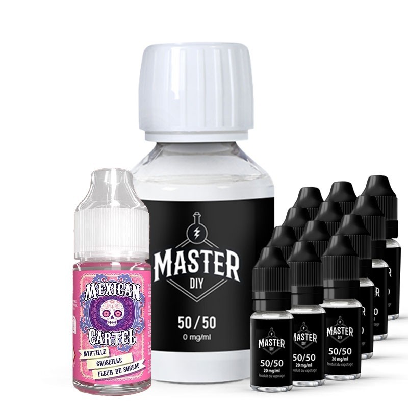 Pack DIY Myrtille Groseille Fleur de Sureau