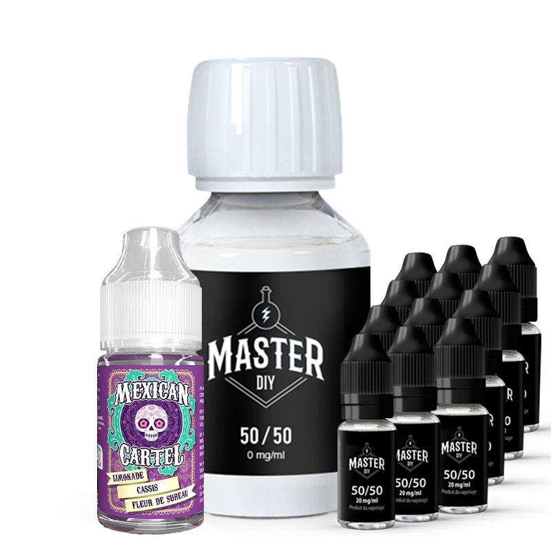 Pack DIY Limonade Cassis Fleur de Sureau