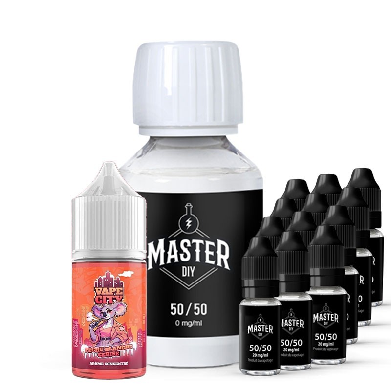 Pack DIY Pêche Blanche Cerise