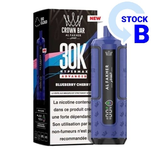 Puff Hyper Max Advanced Crown Bar 30K Al Fakher pas cher