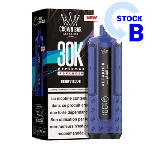 Puff Hyper Max Advanced Crown Bar 30K Al Fakher pas cher